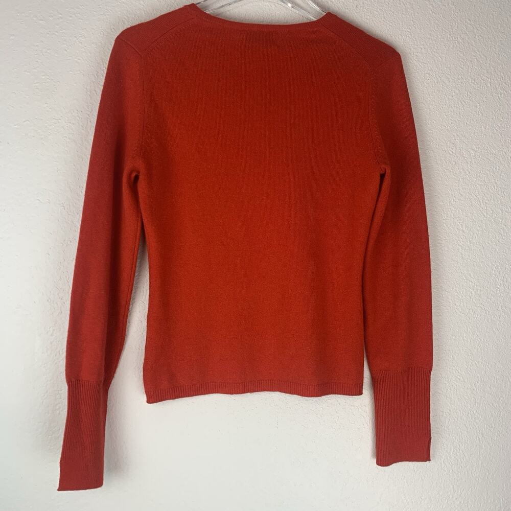 Red Crew Neck Sweater - Picture 3 of 10